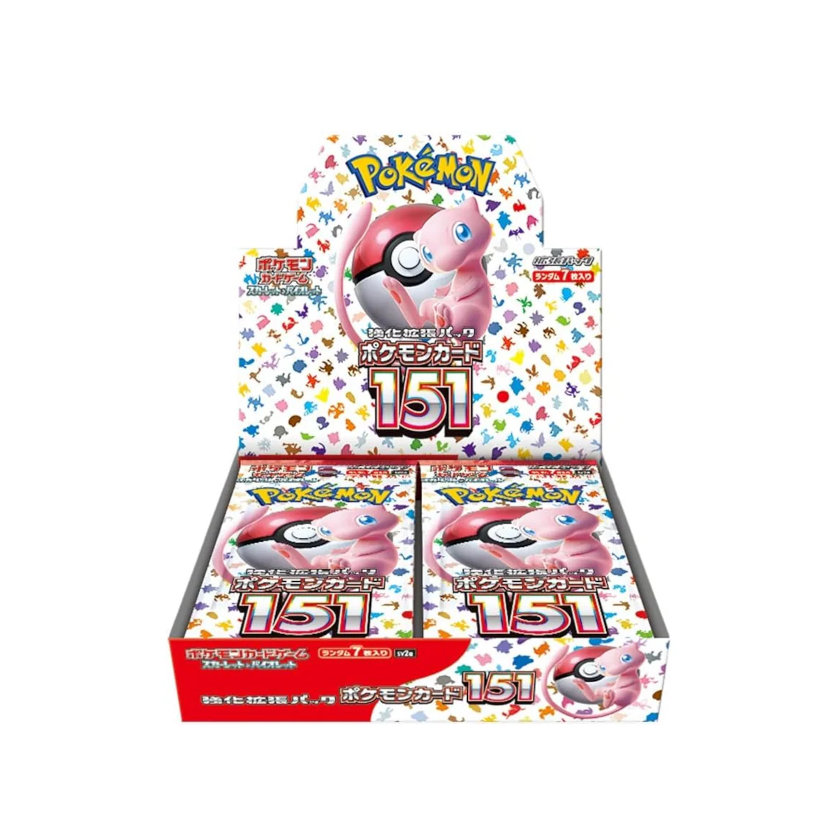Pokemon 151 Booster Box SV2A - Scarlet Violet Series - Japanese