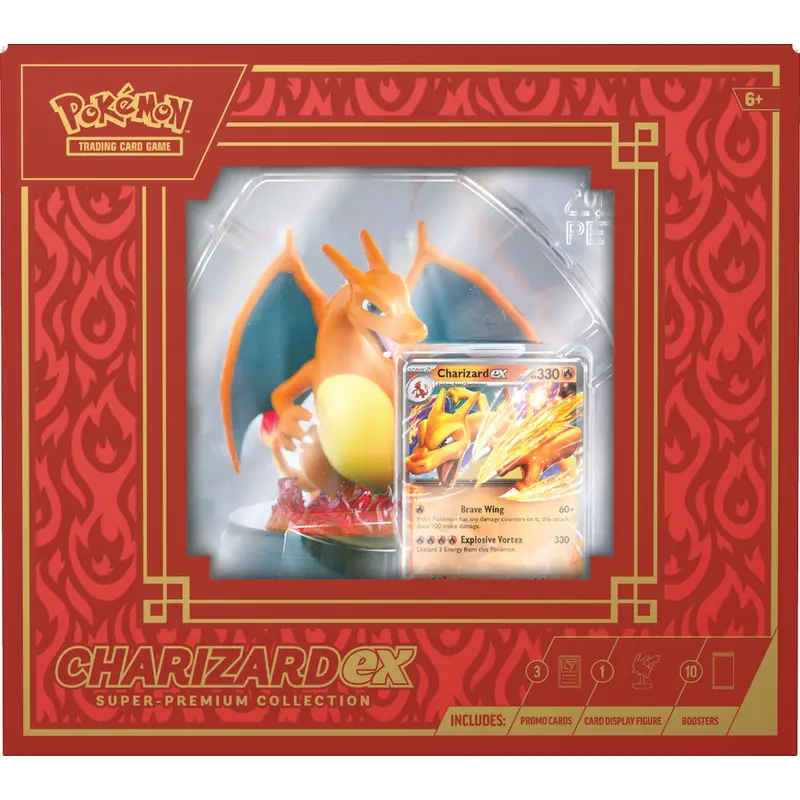 POKEMON CHARIZARD EX SUPER-PREMIUM COLLECTION