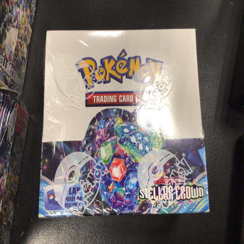 Pokemon:  stellar crown booster box