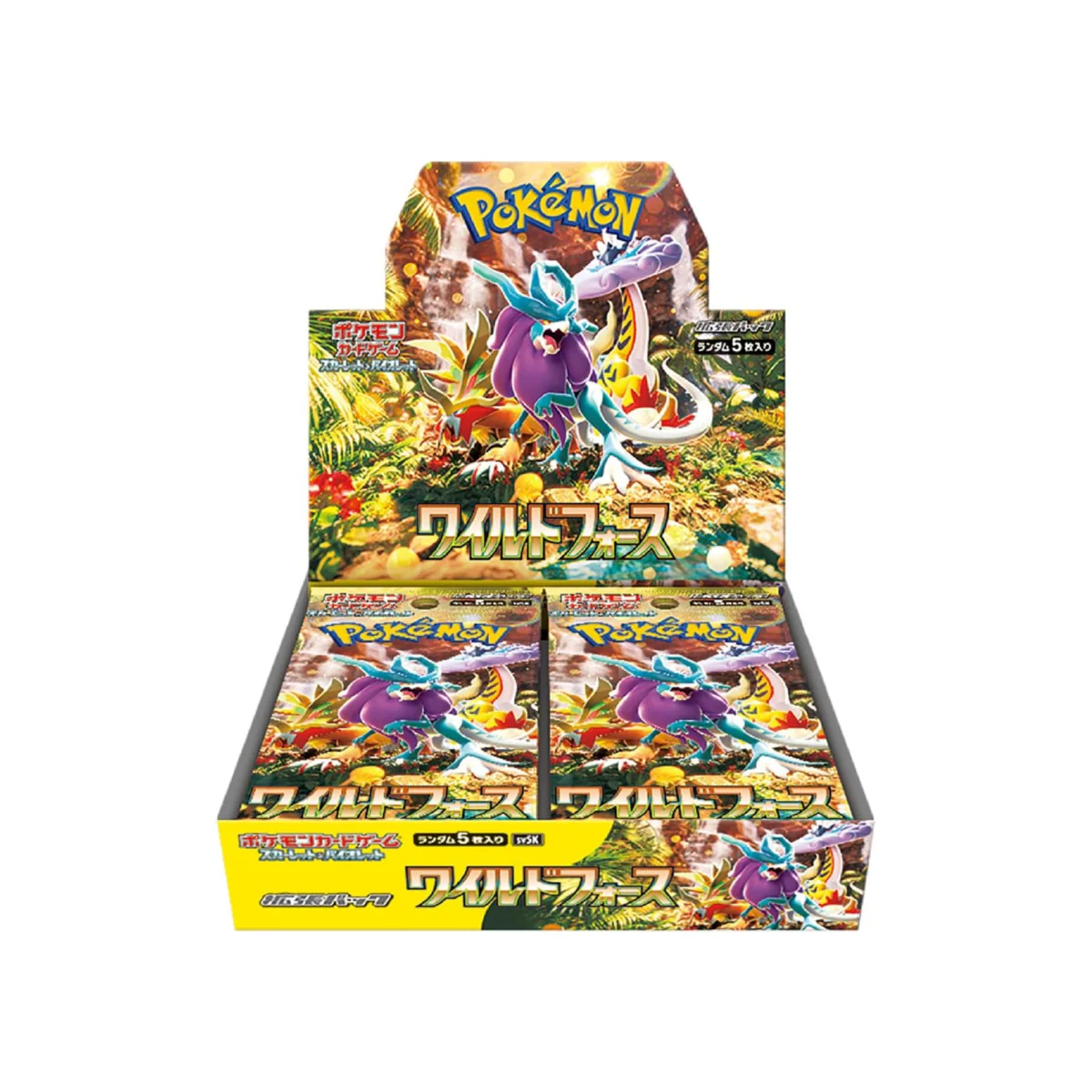 Pokemon Wild Force SV5K Booster Box - Scarlet Violet Series - Japanese