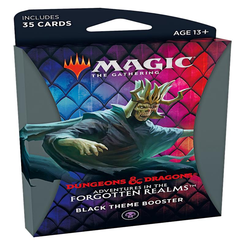 Magic the Gathering CCG: Adventures in the Forgotten Realms Theme Booster - Black