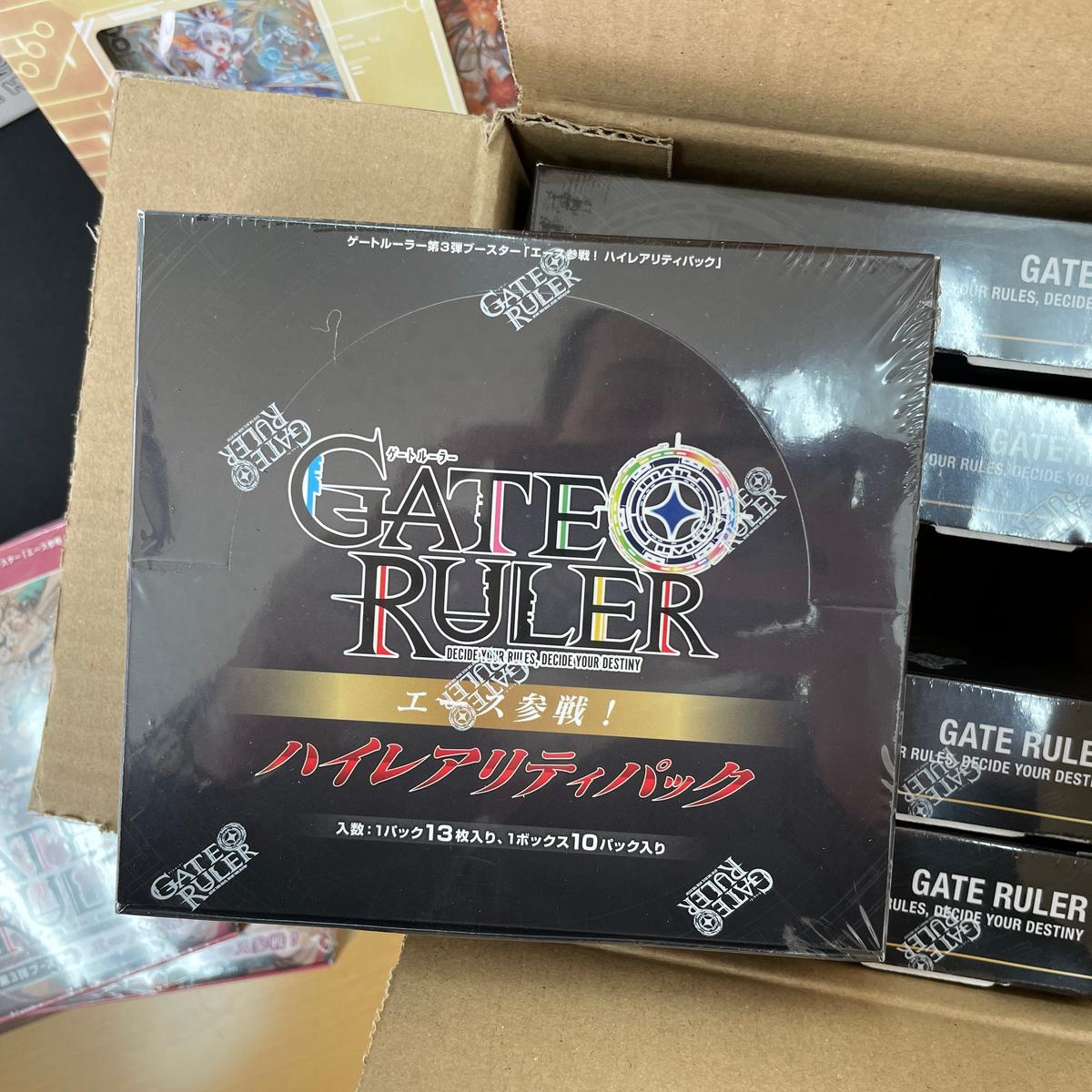 GATE RULER 3 High Rarity Pack Ace Participation! Box