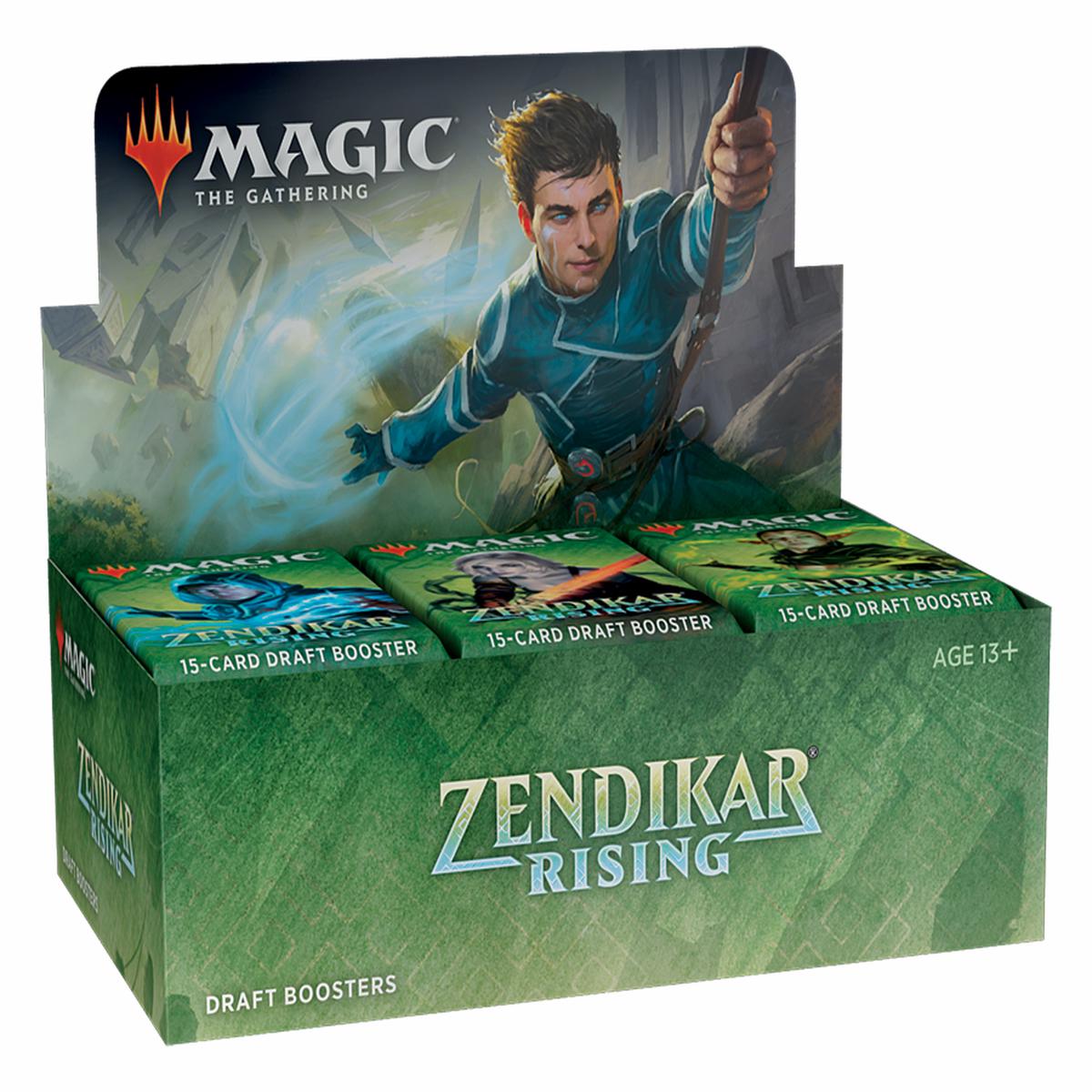 Magic the Gathering CCG: Zendikar Rising Draft Booster Box