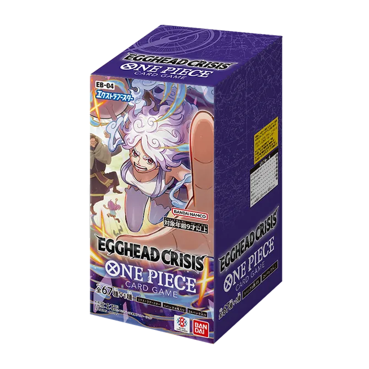 [EB-04] ONE PIECE CARD GAME Extra Booster EGGHEAD CRISIS Box