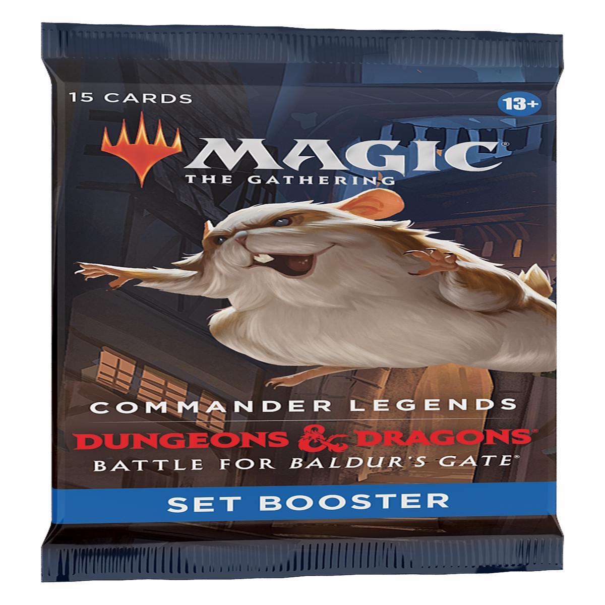 Magic the Gathering CCG: Commander Legends Battle for Baldur's Gate Set Booster Pack