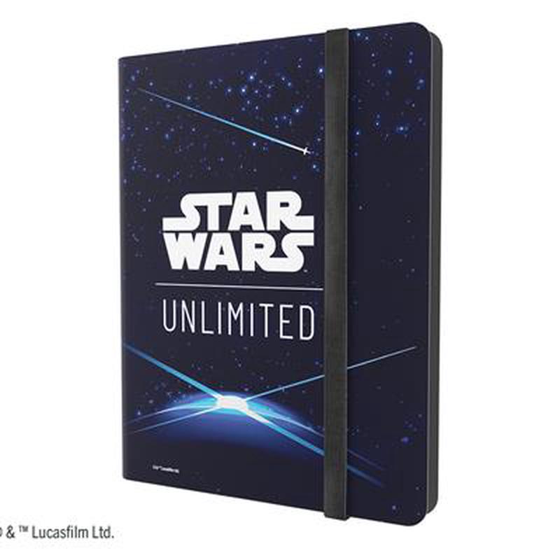 STAR WARS: UNLIMITED CASUAL ALBUM 18-POCKET - Card Back Blue
