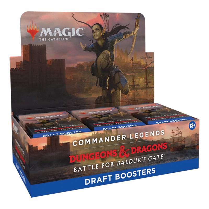 Magic the Gathering CCG: Commander Legends Battle for Baldur's Gate Draft Booster Box