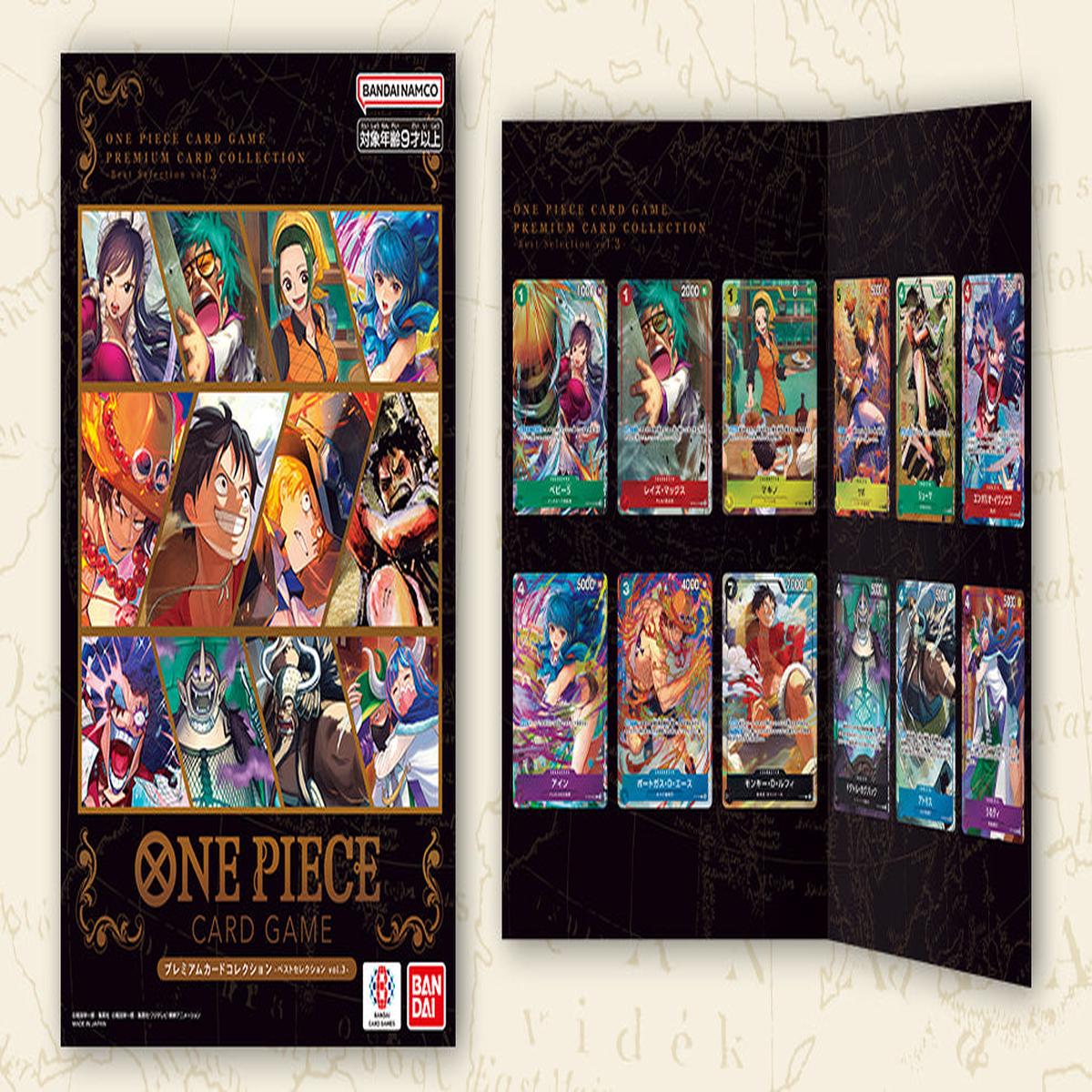 Carddass ONE PIECE CARD GAME PREMIUM CARD COLLECTION - Best Selection vol.3 -