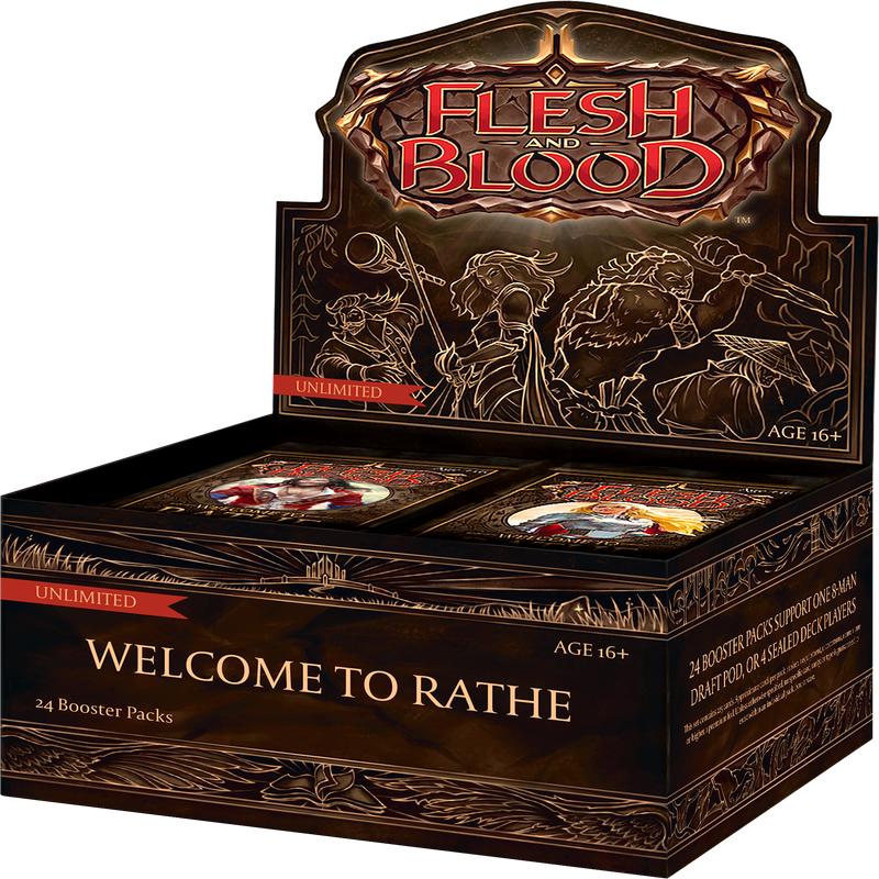 Flesh and Blood Welcome to Rathe Unlimited Booster Box