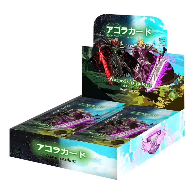 Akora TCG: Warped Crusaders Booster Box (1st Edition)