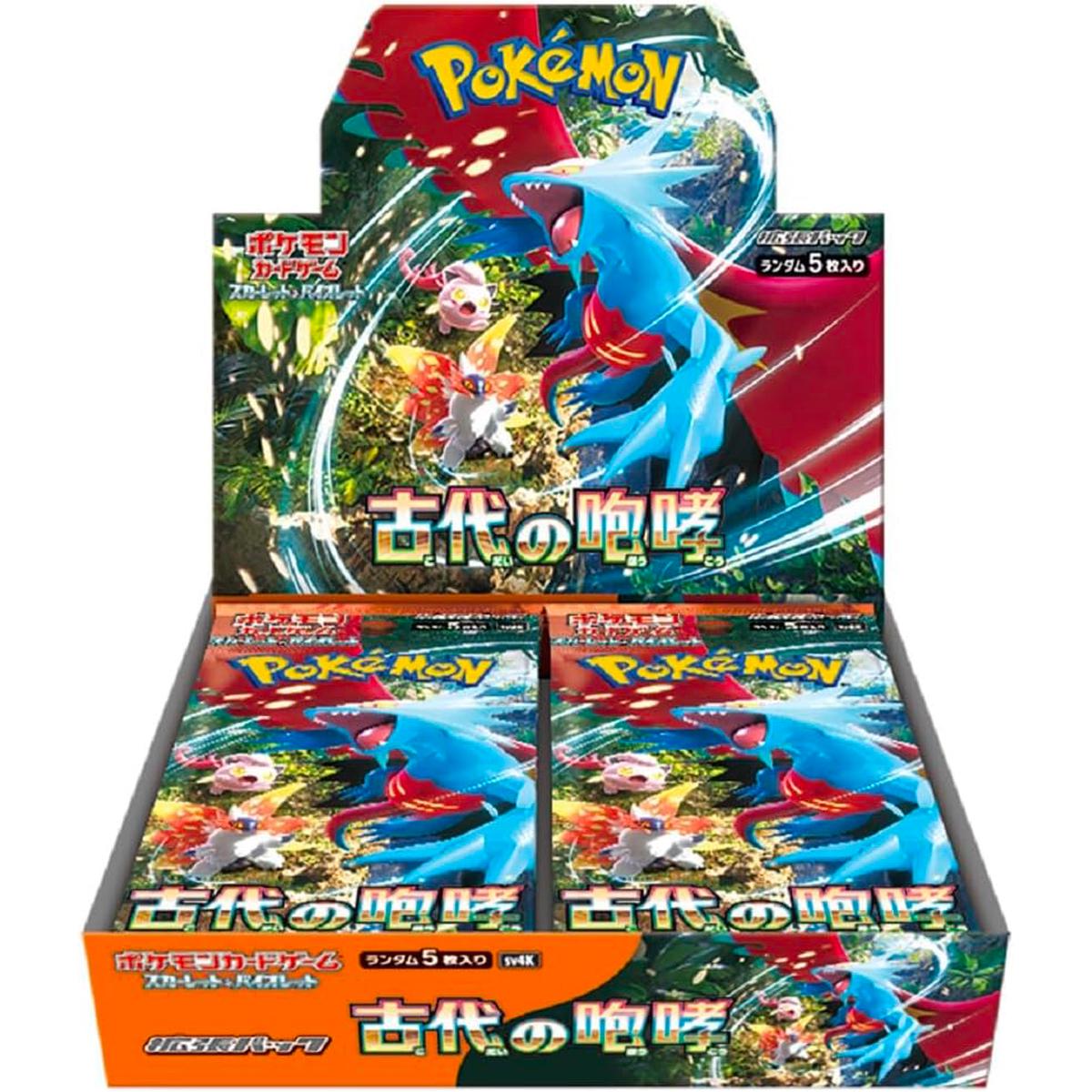 [sv4K] POKMON CARD GAME SCARLET & VIOLET Expansion pack Ancient Roar Box