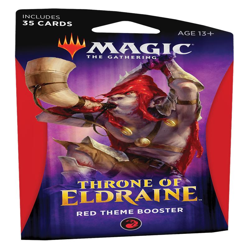 Magic the Gathering CCG: Throne of Eldraine Theme Booster - Red