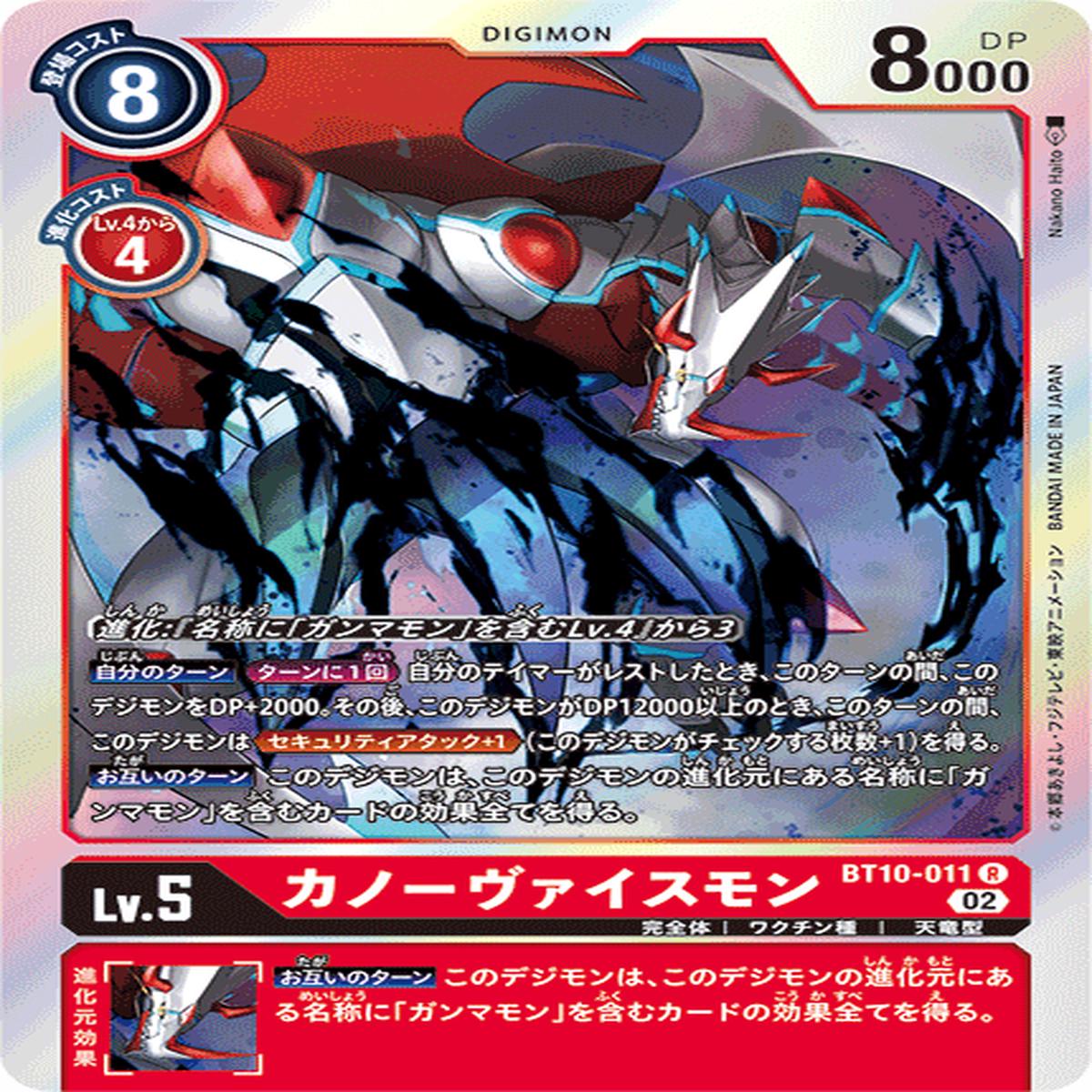 DIGIMON CARD GAME BT10-011 R