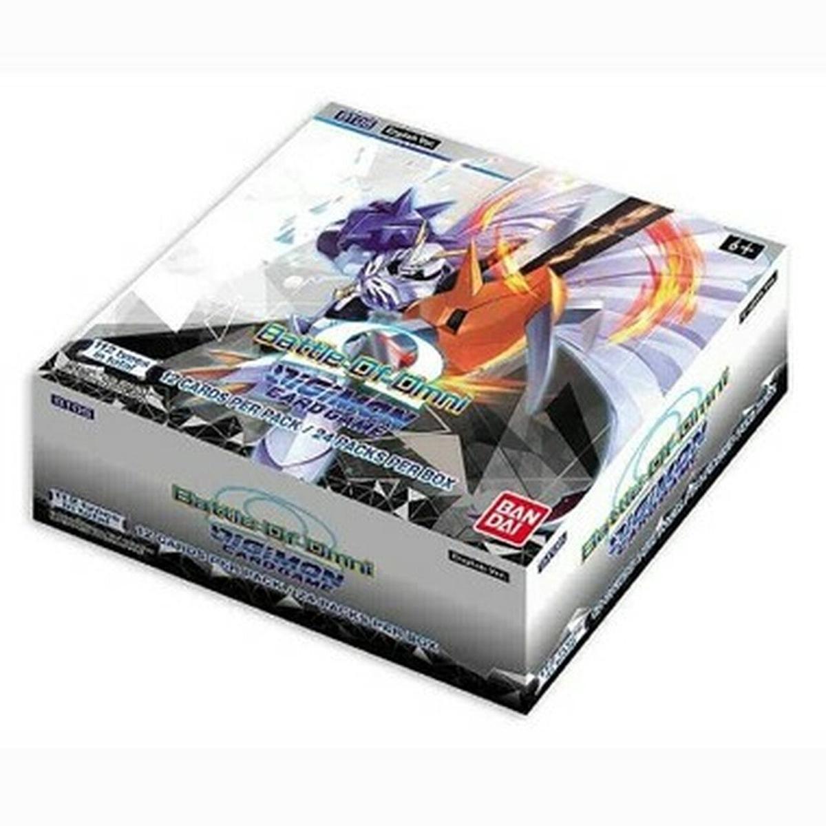 Digimon TCG: Battle of Omni Booster Display
