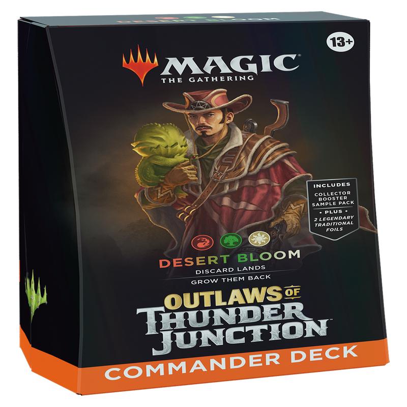 Magic the Gathering CCG: Outlaws of Thunder Junction Commander Decks - Desert Bloom