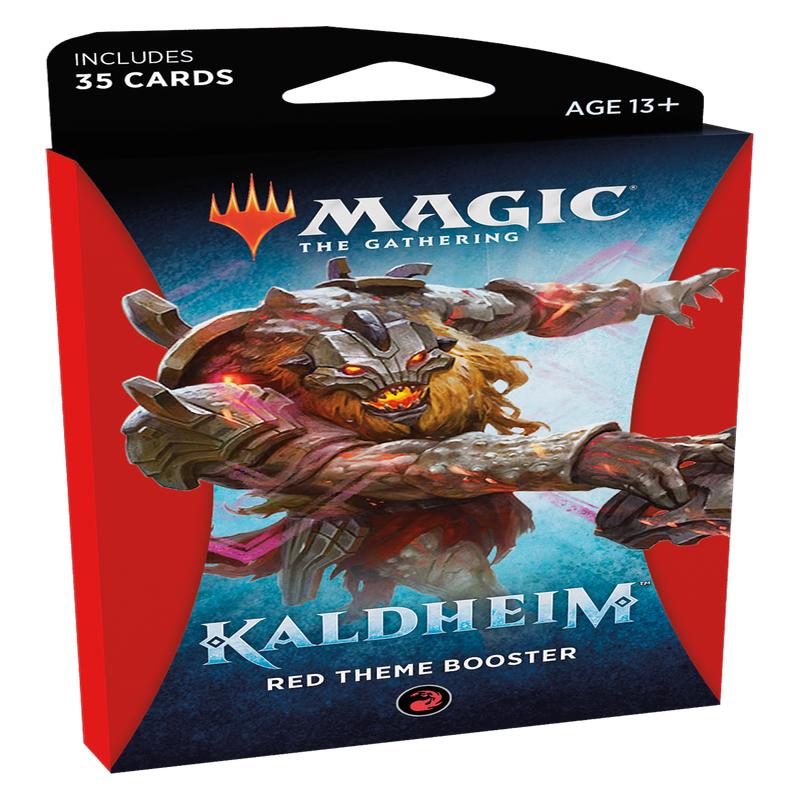 Magic the Gathering CCG: Kaldheim Theme Booster - Red