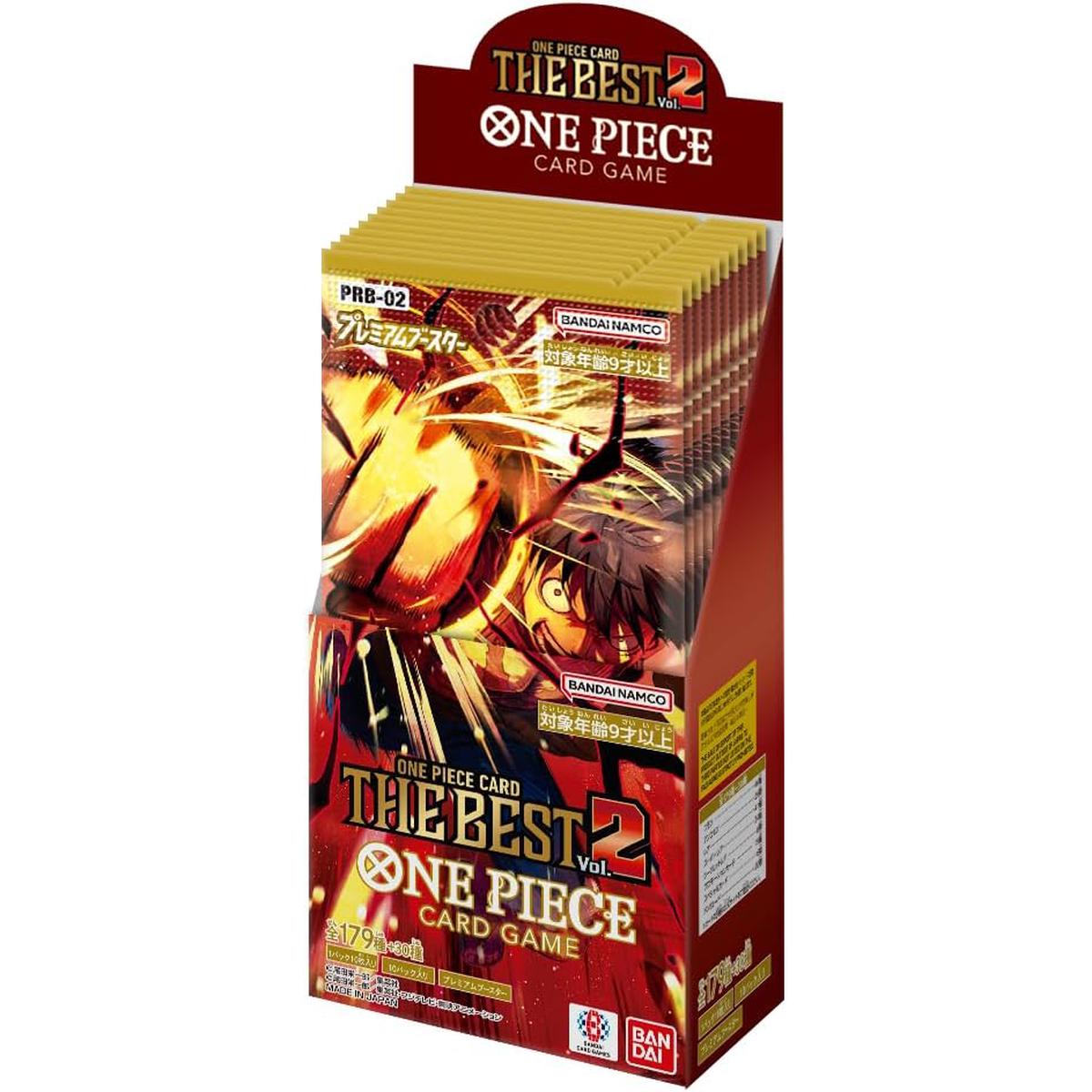 [PRB-02] ONE PIECE CARD GAME Premium Booster ONE PIECE CARD THE BEST vol.2 Box