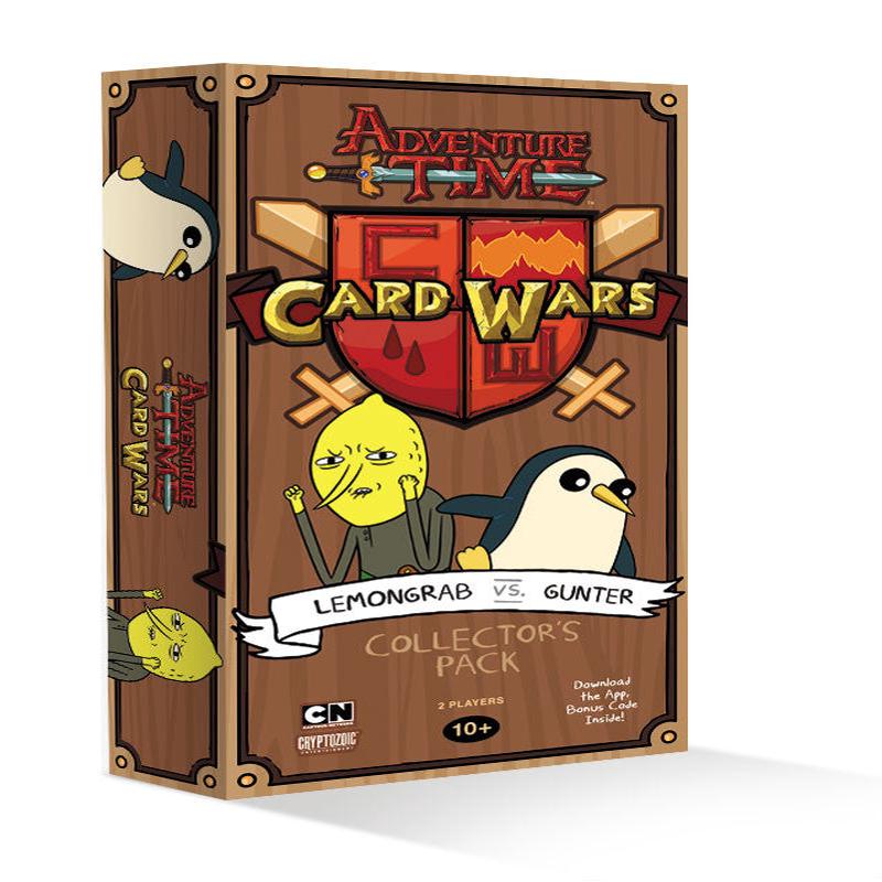 Adventure Time Card Wars: Lemongrab vs Gunter
