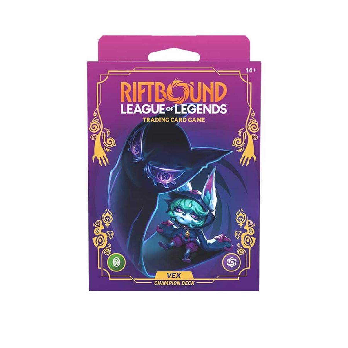 Riftbound TCG: League of Legends - Set 3: Unleashed Champion Deck: Vex