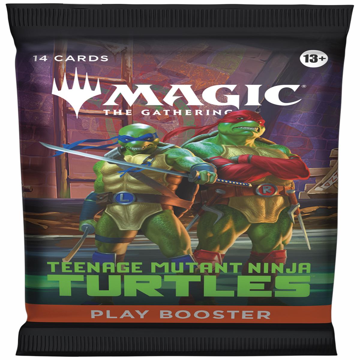 Magic the Gathering CCG: Teenage Mutant Ninja Turtles Play Booster Pack