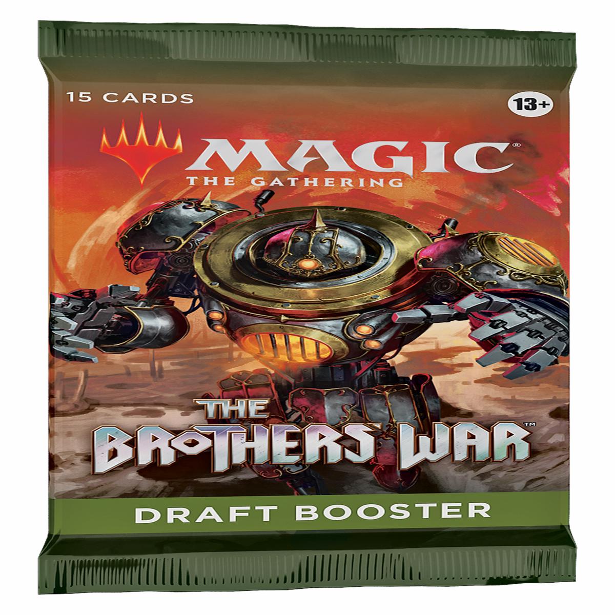 Magic the Gathering CCG: The Brothers' War Draft Booster Pack