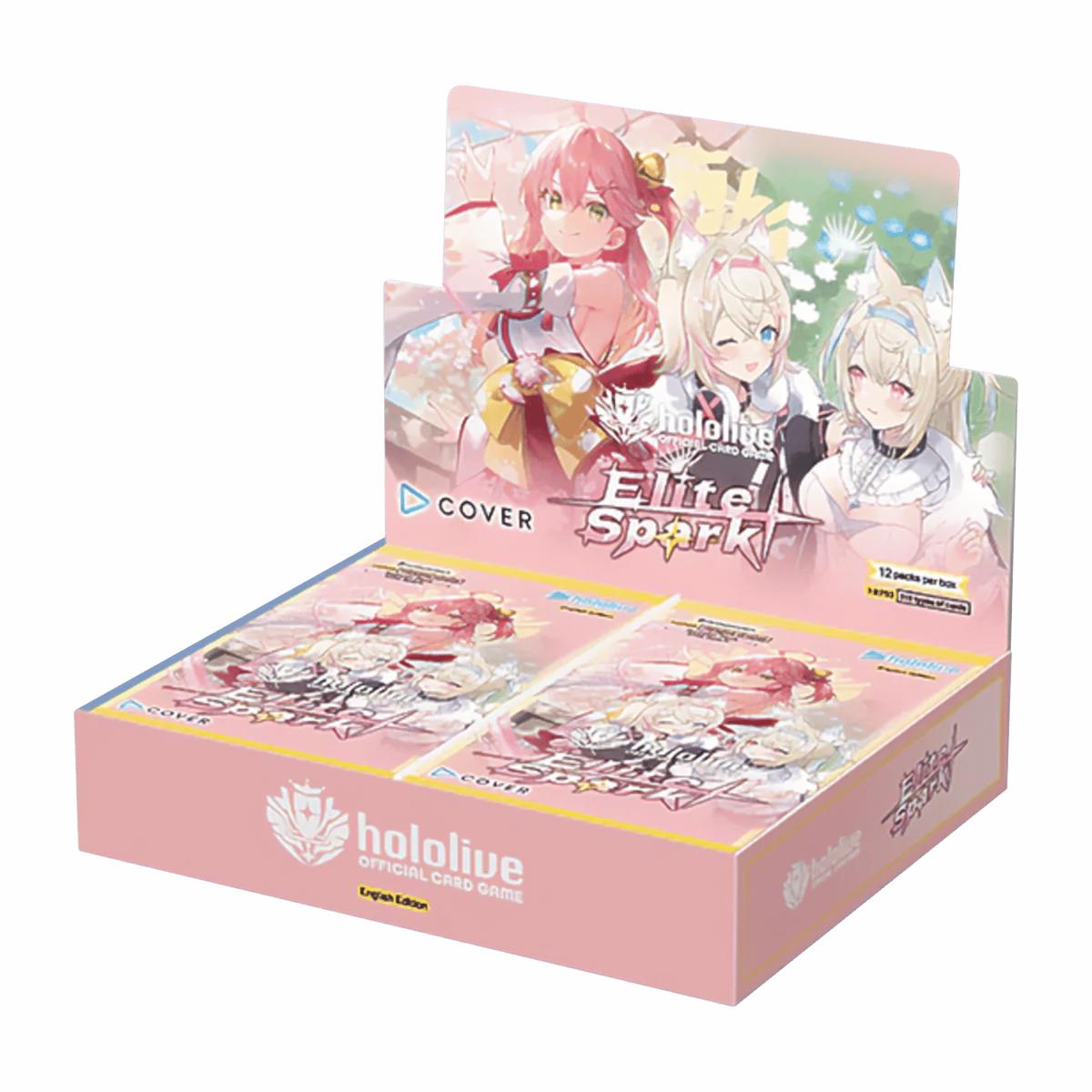 Hololive Card Game - ELITE SPARK BOOSTER (BOX of 12 PACKS)