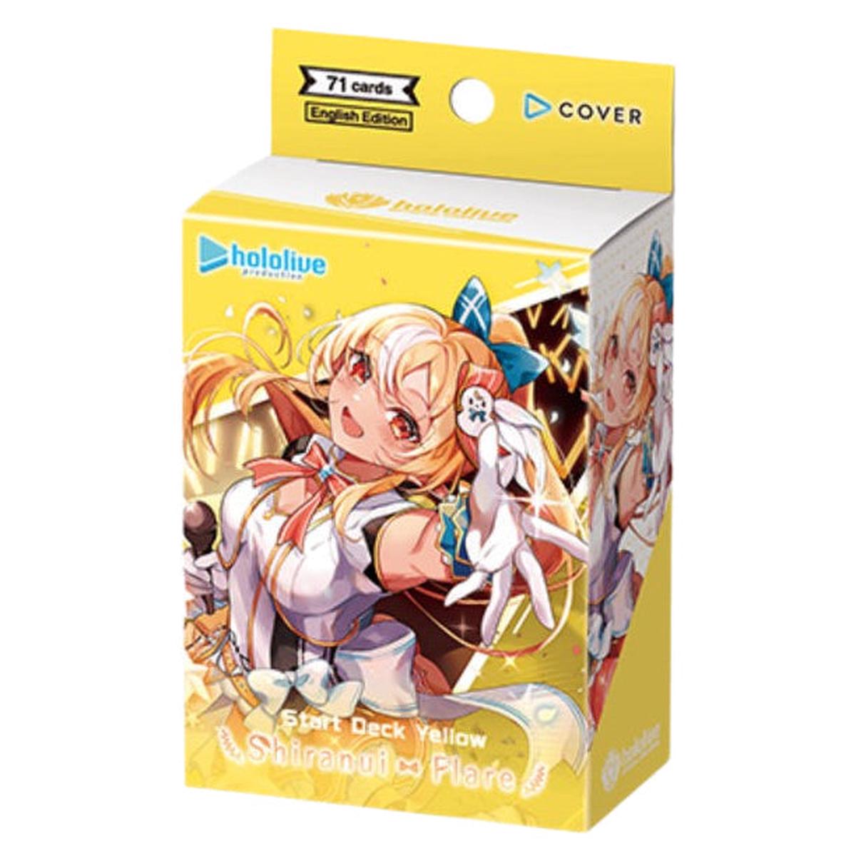 Hololive Card Game - Shiranui Flare Start Deck Yellow