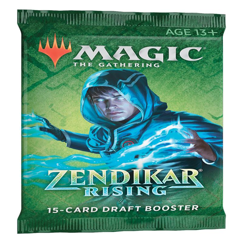 Magic the Gathering CCG: Zendikar Rising Draft Booster Pack