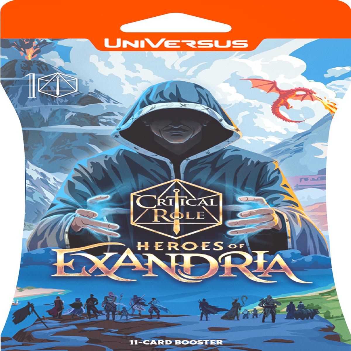 UniVersus CCG: Critical Role Heroes of Exandria- Hanging Boosters