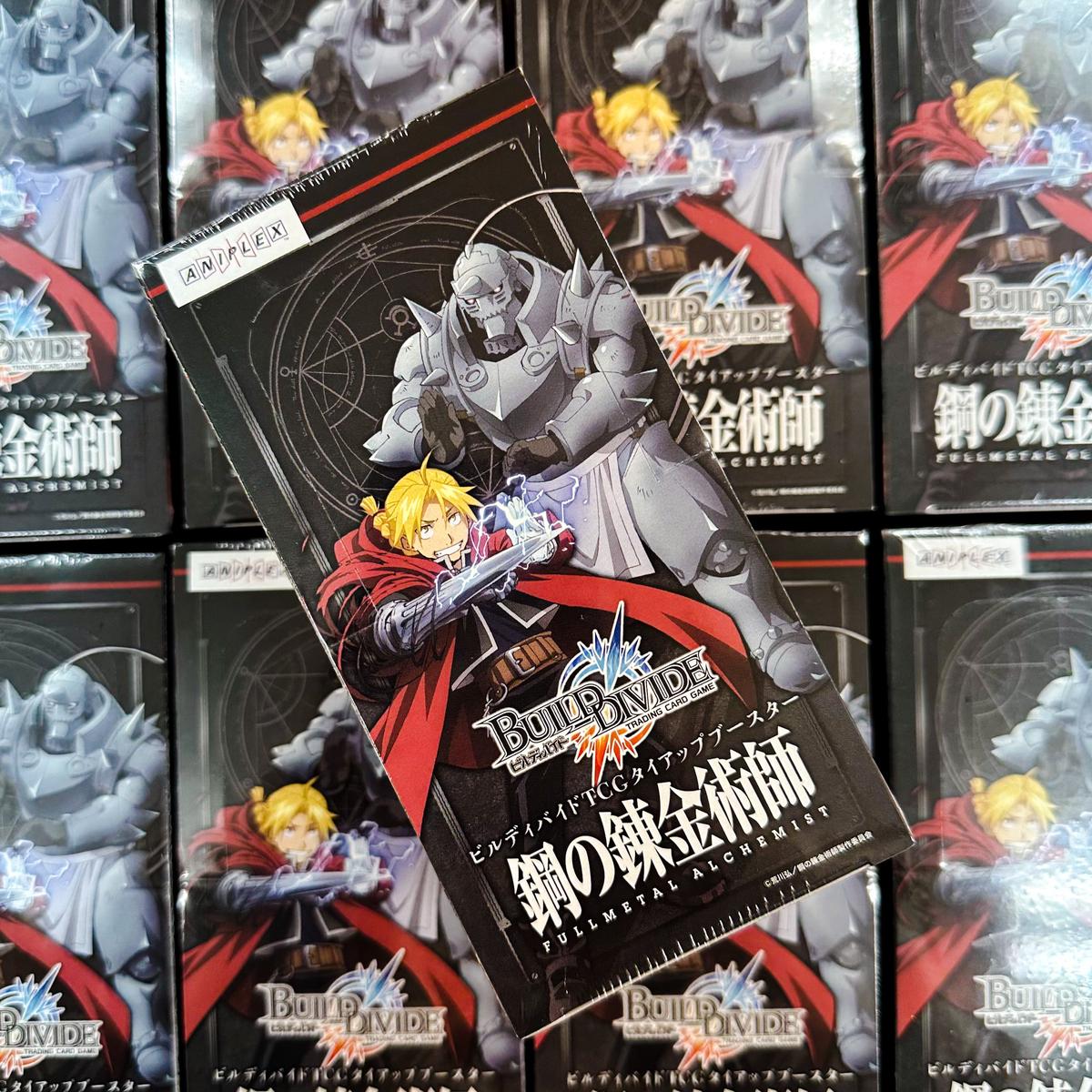 BUILD DIVIDE TCG Tie-Up Booster FULLMETAL ALCHEMIST Box