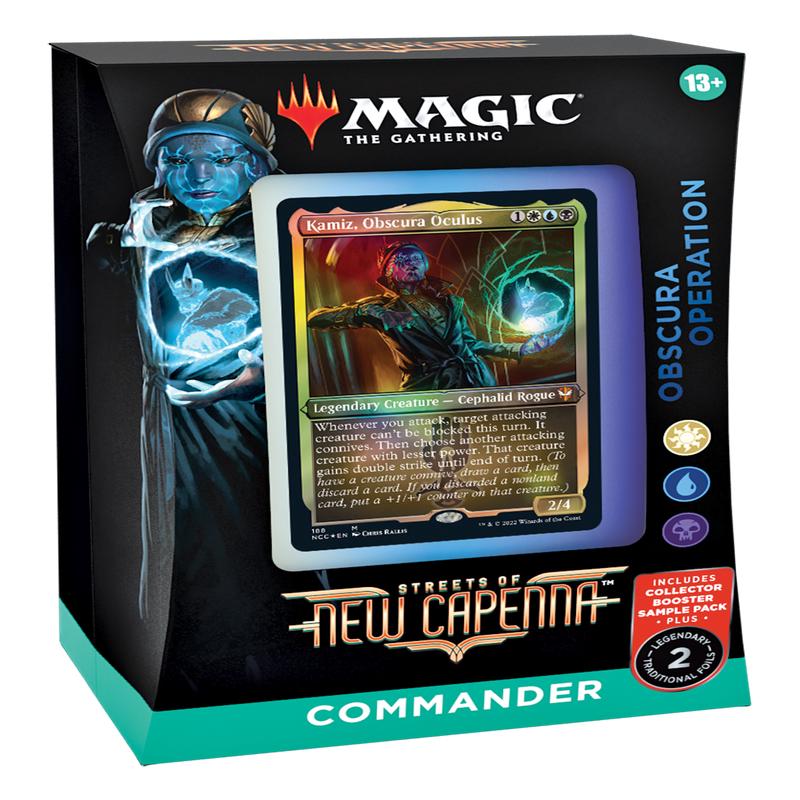 Magic the Gathering CCG: The Streets of New Capenna Commander Deck - Obscura Operation