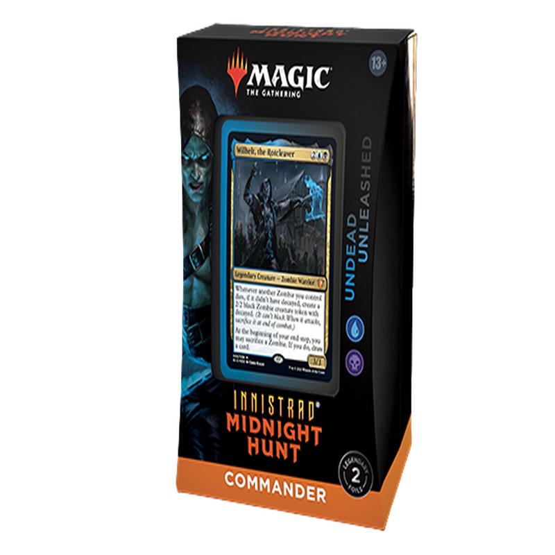 Magic the Gathering CCG: Midnight Hunt Commander - Undead Unleashed