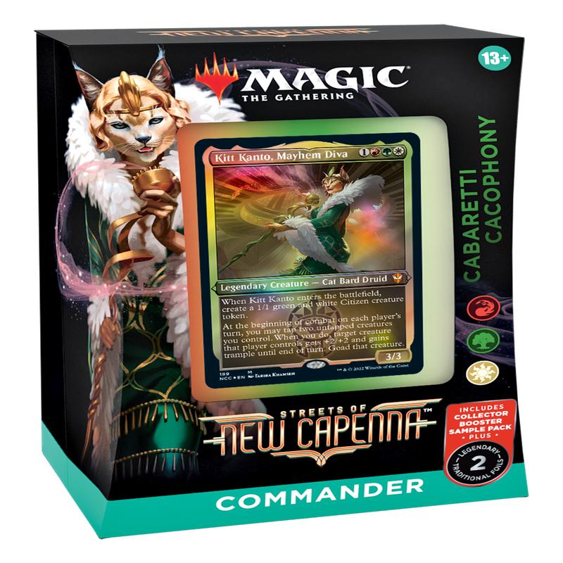 Magic the Gathering CCG: The Streets of New Capenna Commander Deck - Cabaretti Cacophany
