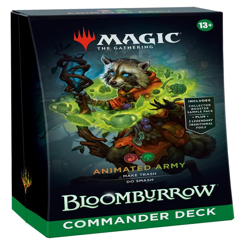 Magic the Gathering CCG: Bloomburrow Commander Decks - Animated Army