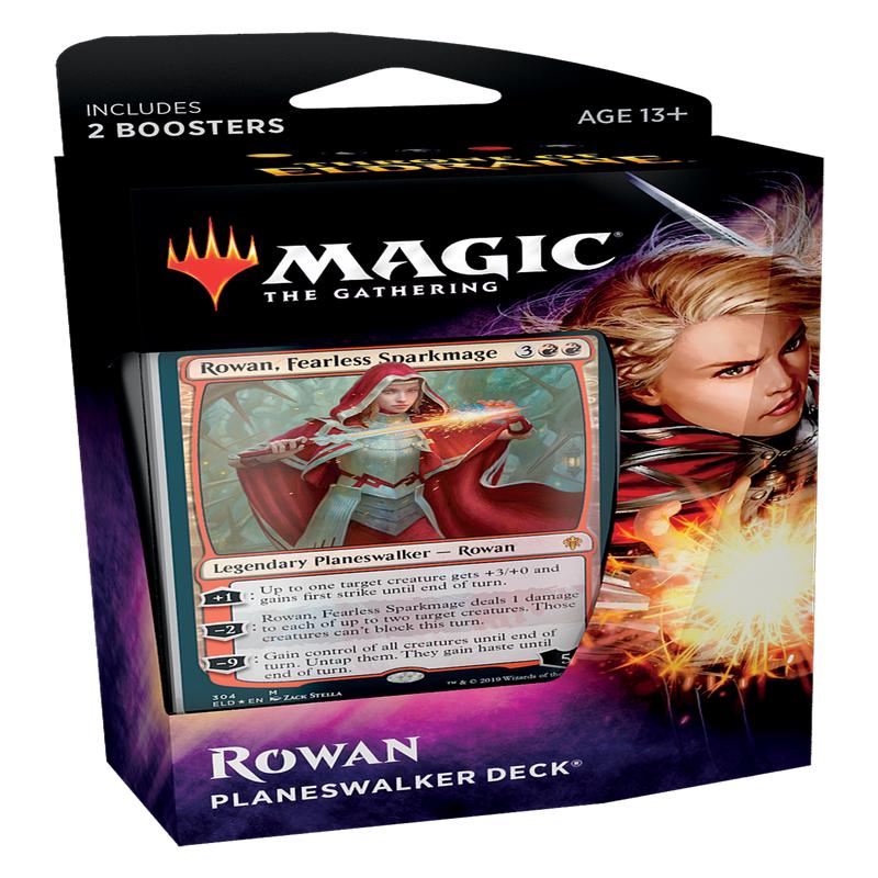 Magic the Gathering CCG: Throne of Eldraine Planeswalker Deck - Rowan