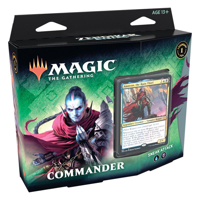 Magic the Gathering CCG: Zendikar Rising Commander Deck - Sneak Attack