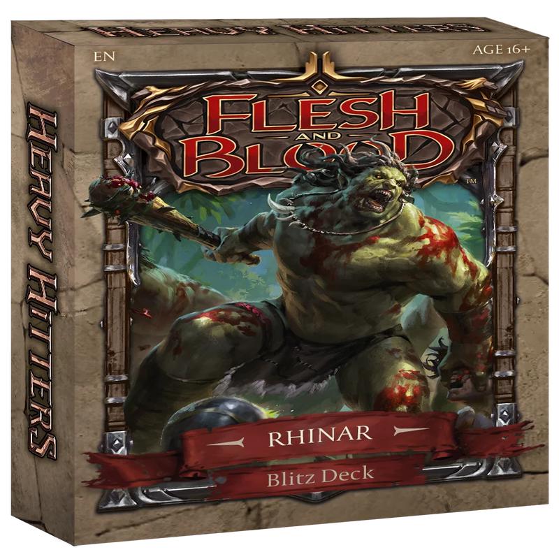 Flesh and Blood Heavy Hitters Blitz Deck - Rhinar