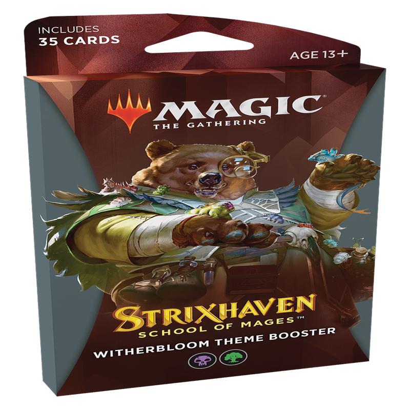 Magic the Gathering CCG: Strixhaven Theme Boosters - Witherbloom
