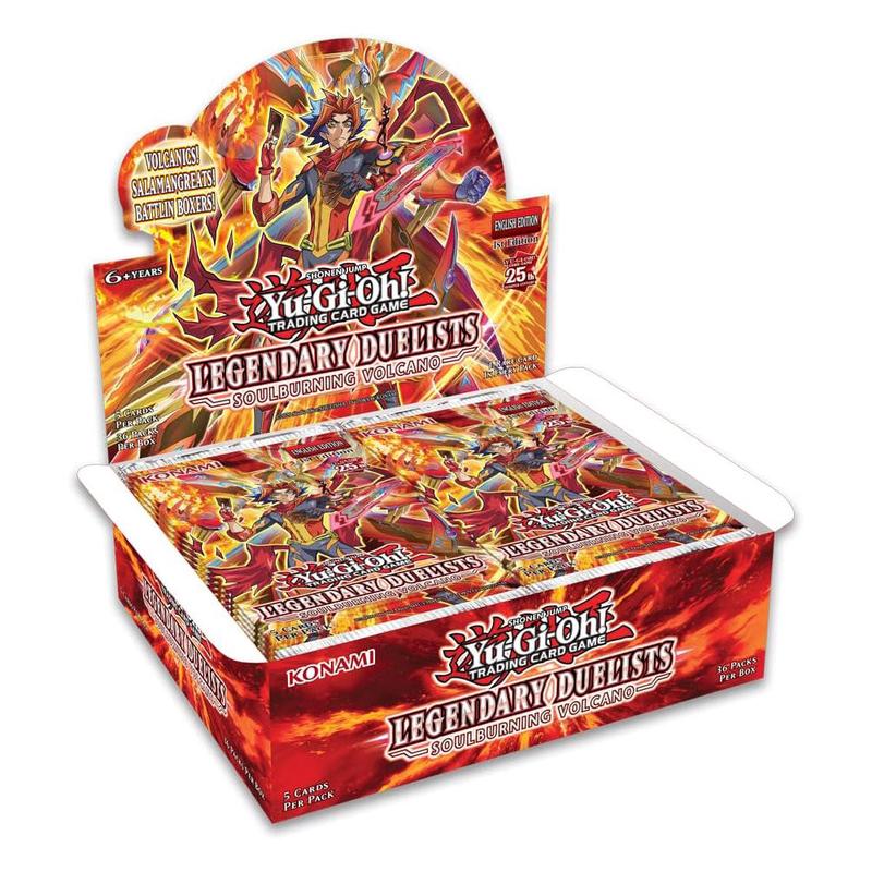 Yu-Gi-Oh! TCG: Legendary Duelists - Soulburning Volcano Booster Box