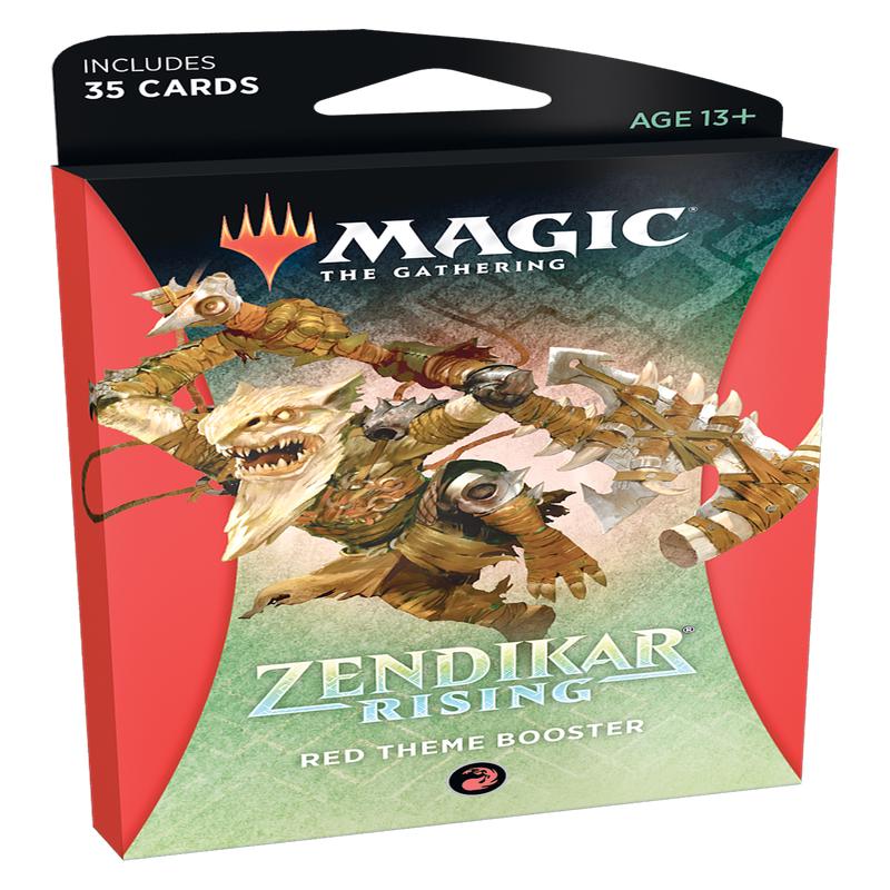 Magic the Gathering CCG: Zendikar Rising Theme Booster - Red