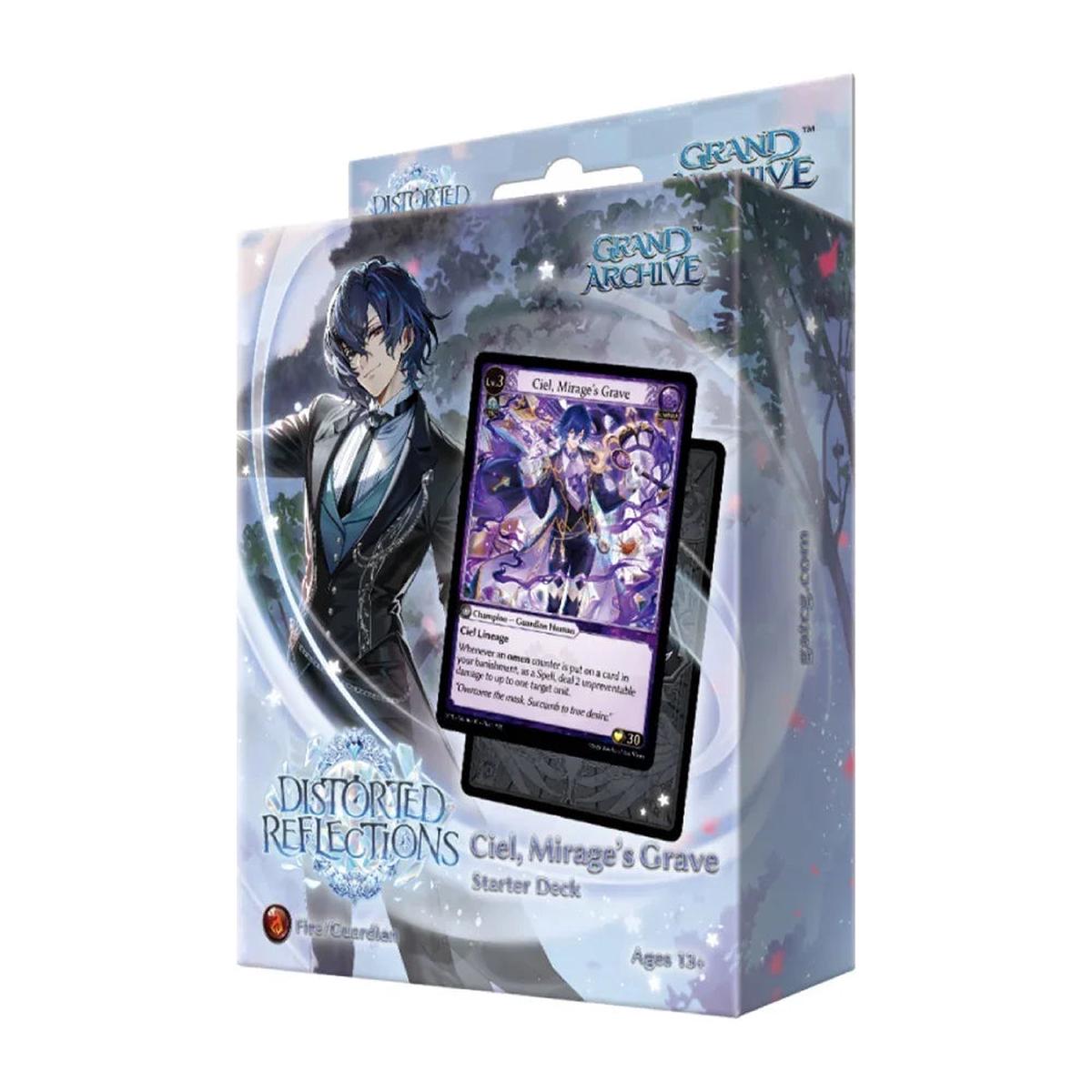 Grand Archive TCG: Distorted Reflections  Starter Deck Display  Ciel, Mirages Grave