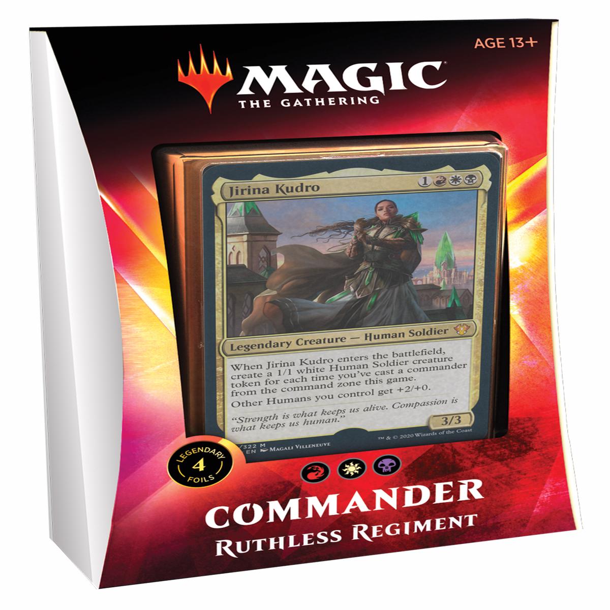 Magic the Gatherin CCG: Commander 2020 Deck - Ruthless Regiment