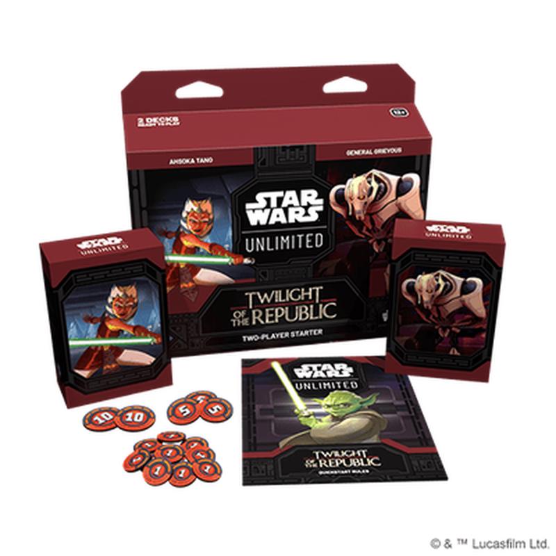 Star Wars: Unlimited TCG - Twilight of the Republic Two-Player Starter