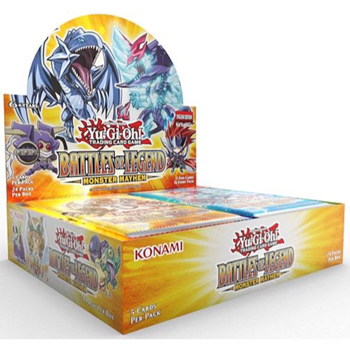 "YU-GI-OH!" BATTLES OF LEGEND MONSTER MAYHEM Booster Box (24 Packs)