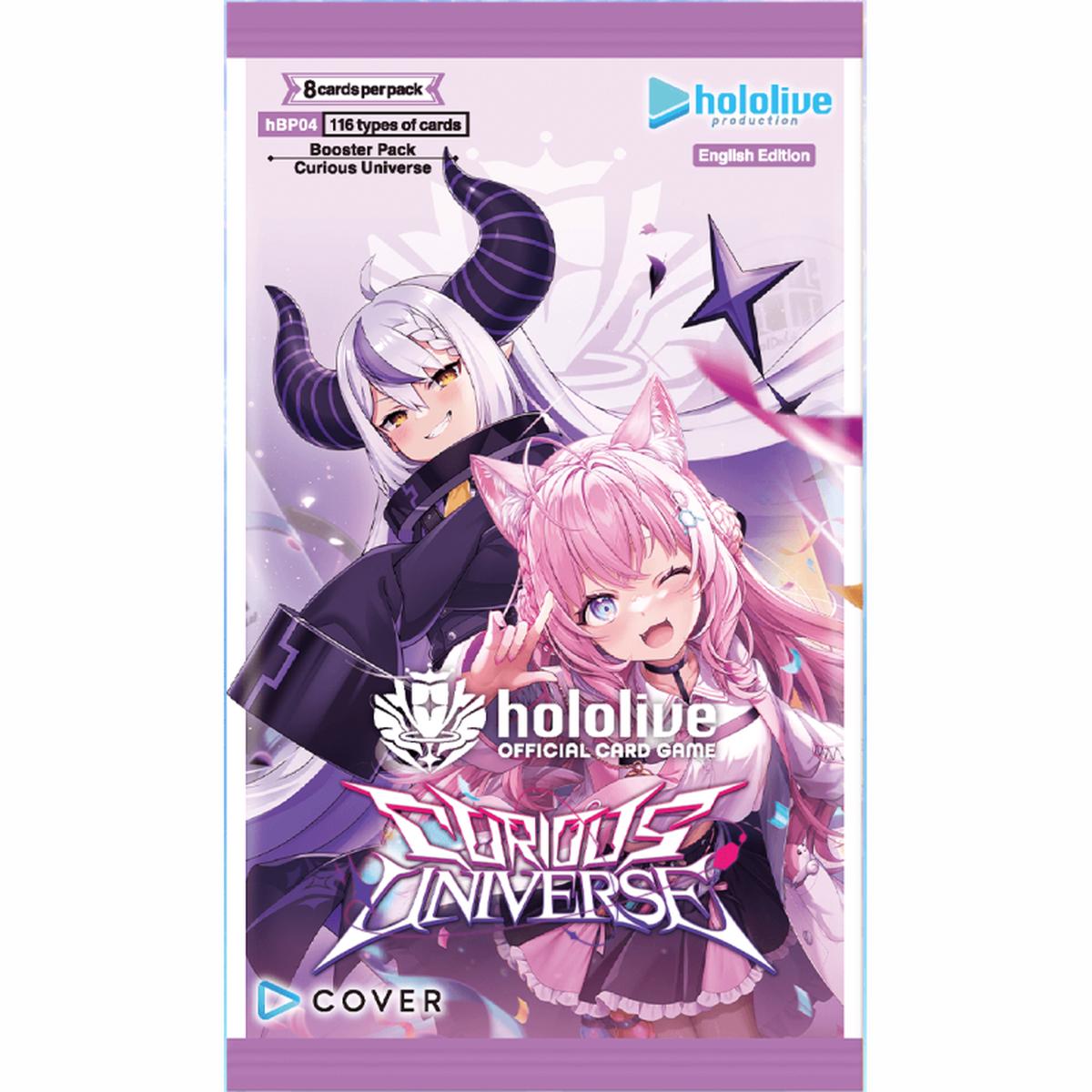 Hololive Card Game - CURIOUS UNIVERSE BOOSTER PACK