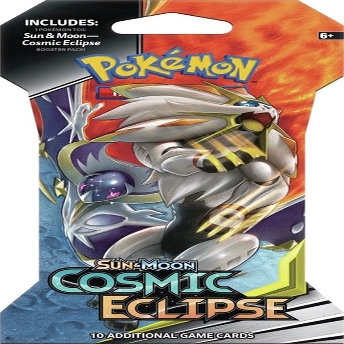SLEEVED POKEMON SM12 BOOSTER COSMIC ECLIPSE - 1 Random Pack!