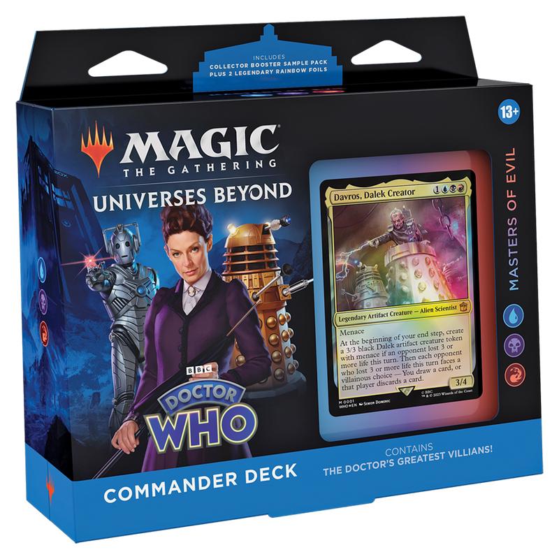 Magic the Gathering CCG: Doctor Who Commander Deck - Masters of Evil