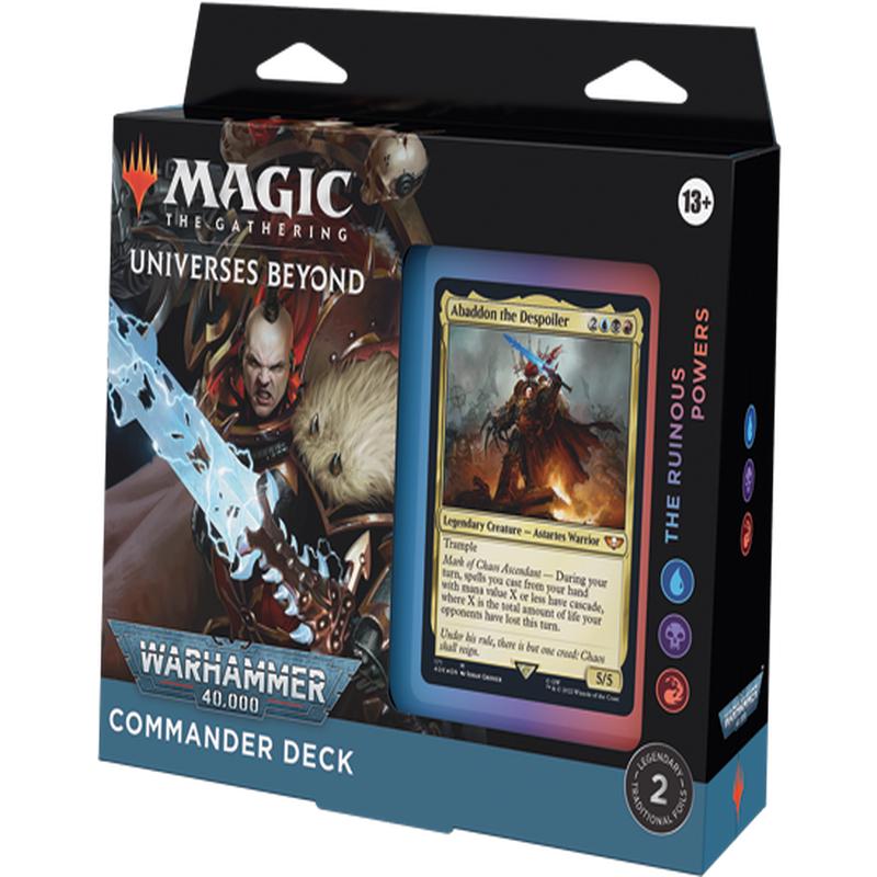Magic the Gathering CCG: Universes Beyond: Warhammer 40,000 Commander - The Ruinous Powers