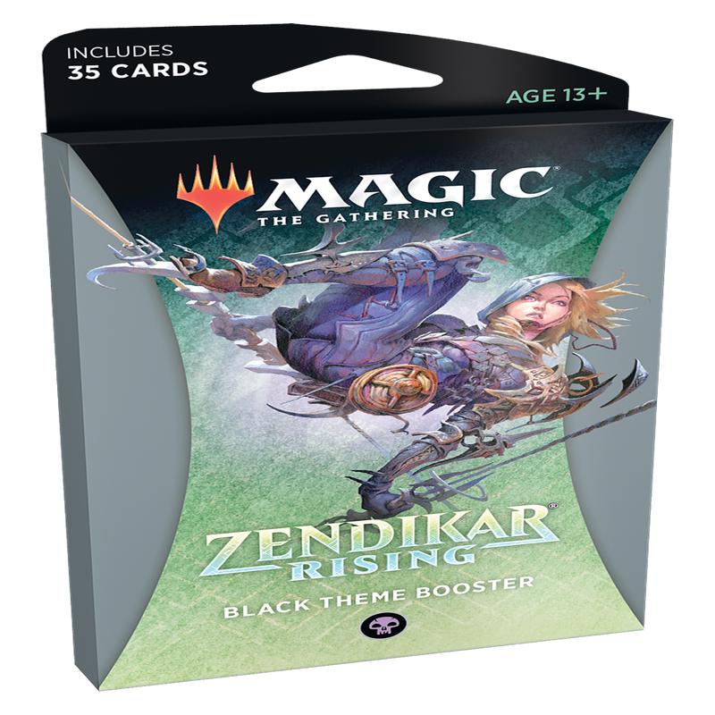 Magic the Gathering CCG: Zendikar Rising Theme Booster - Black