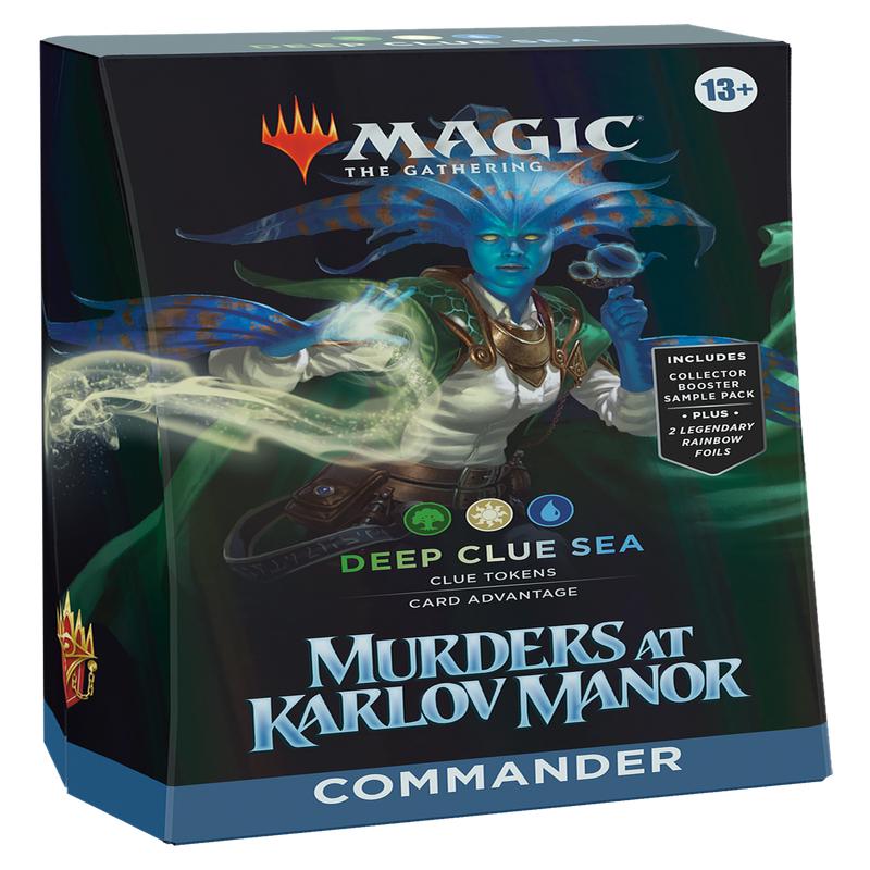 Magic the Gathering CCG: Murders at Karlov Manor Commander Decks - Deep Clue Sea